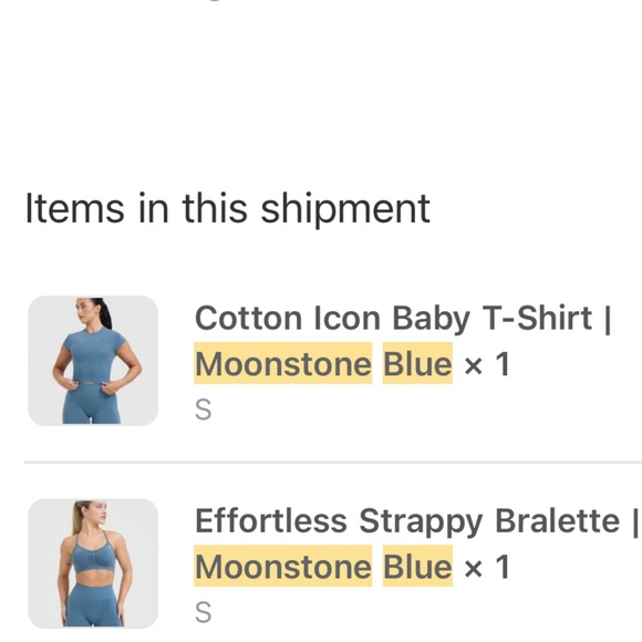 Oner Active Tops - Cotton Icon Baby T-Shirt - Moonstone Blue